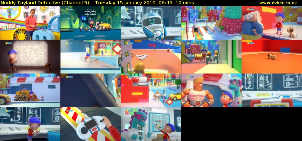 Noddy Toyland Detective (Channel 5) Tuesday 15 January 2019 06:45 - 06:55