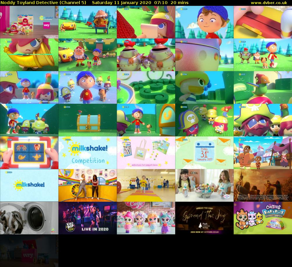 Noddy Toyland Detective (Channel 5) Saturday 11 January 2020 07:10 - 07:30