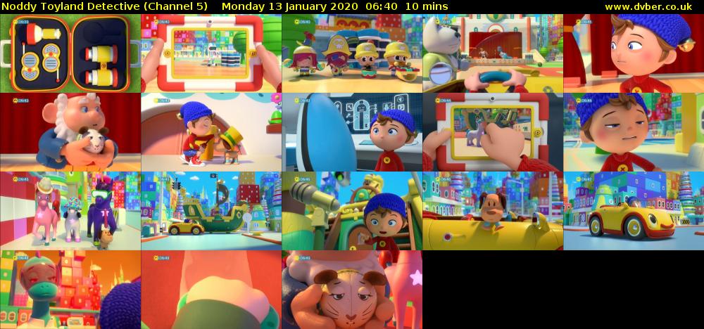 Noddy Toyland Detective (Channel 5) Monday 13 January 2020 06:40 - 06:50