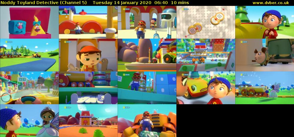 Noddy Toyland Detective (Channel 5) Tuesday 14 January 2020 06:40 - 06:50