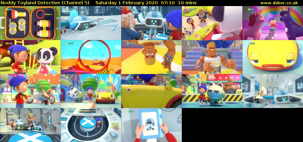 Noddy Toyland Detective (Channel 5) Saturday 1 February 2020 07:10 - 07:20
