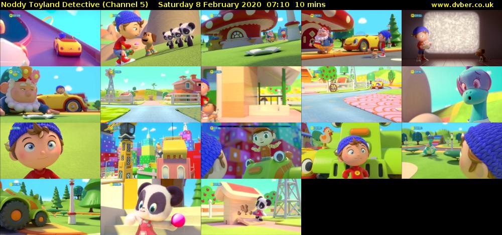 Noddy Toyland Detective (Channel 5) Saturday 8 February 2020 07:10 - 07:20