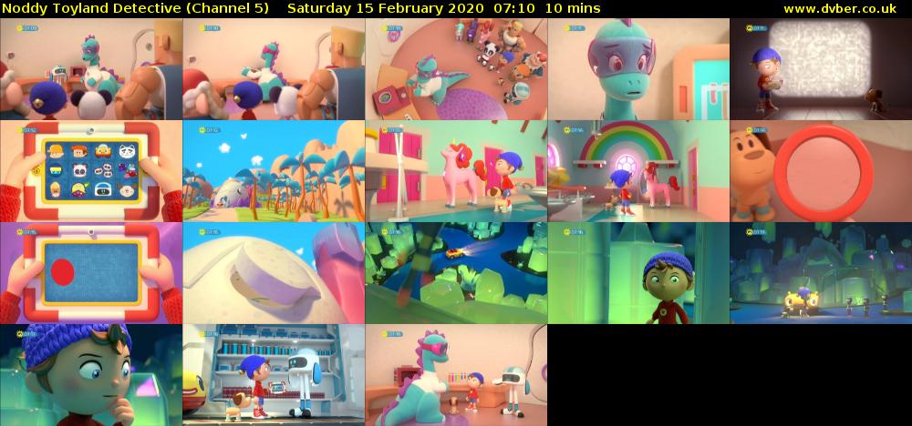 Noddy Toyland Detective (Channel 5) Saturday 15 February 2020 07:10 - 07:20