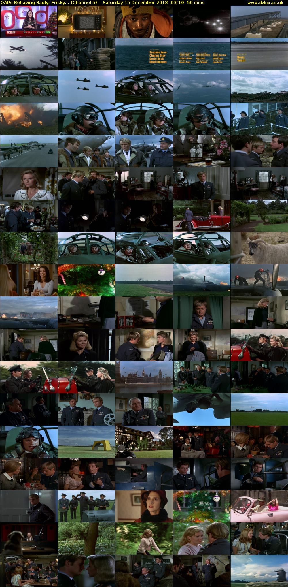 OAPs Behaving Badly: Frisky... (Channel 5) Saturday 15 December 2018 03:10 - 04:00