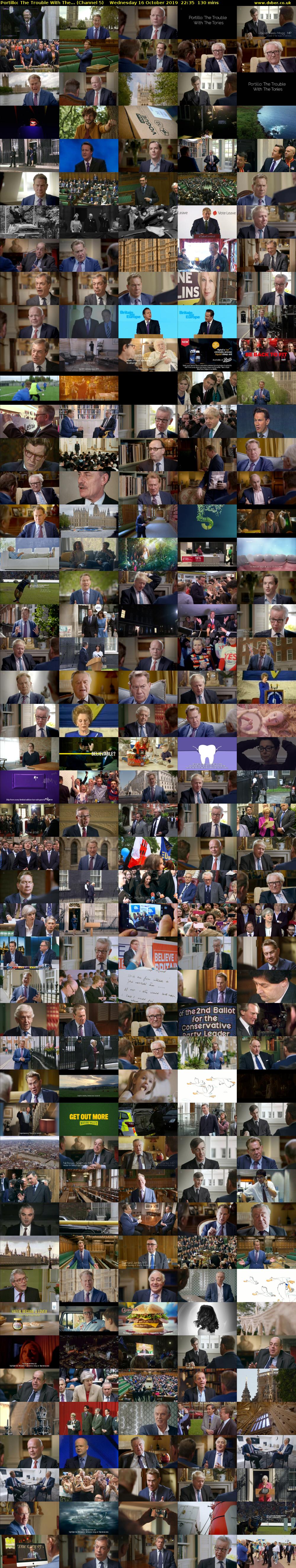 Portillo: The Trouble With The... (Channel 5) Wednesday 16 October 2019 22:35 - 00:45