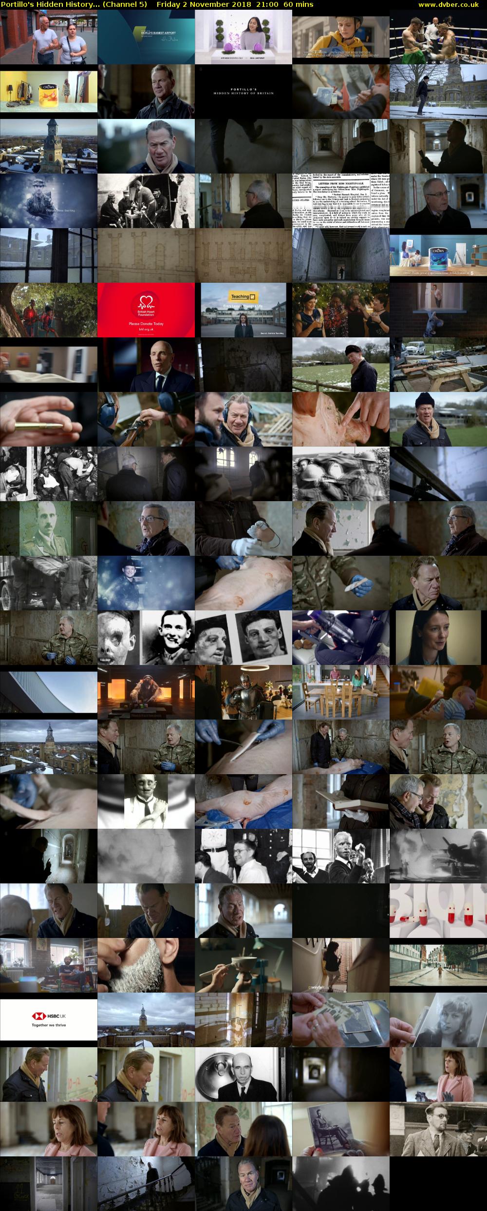 Portillo's Hidden History... (Channel 5) Friday 2 November 2018 21:00 - 22:00