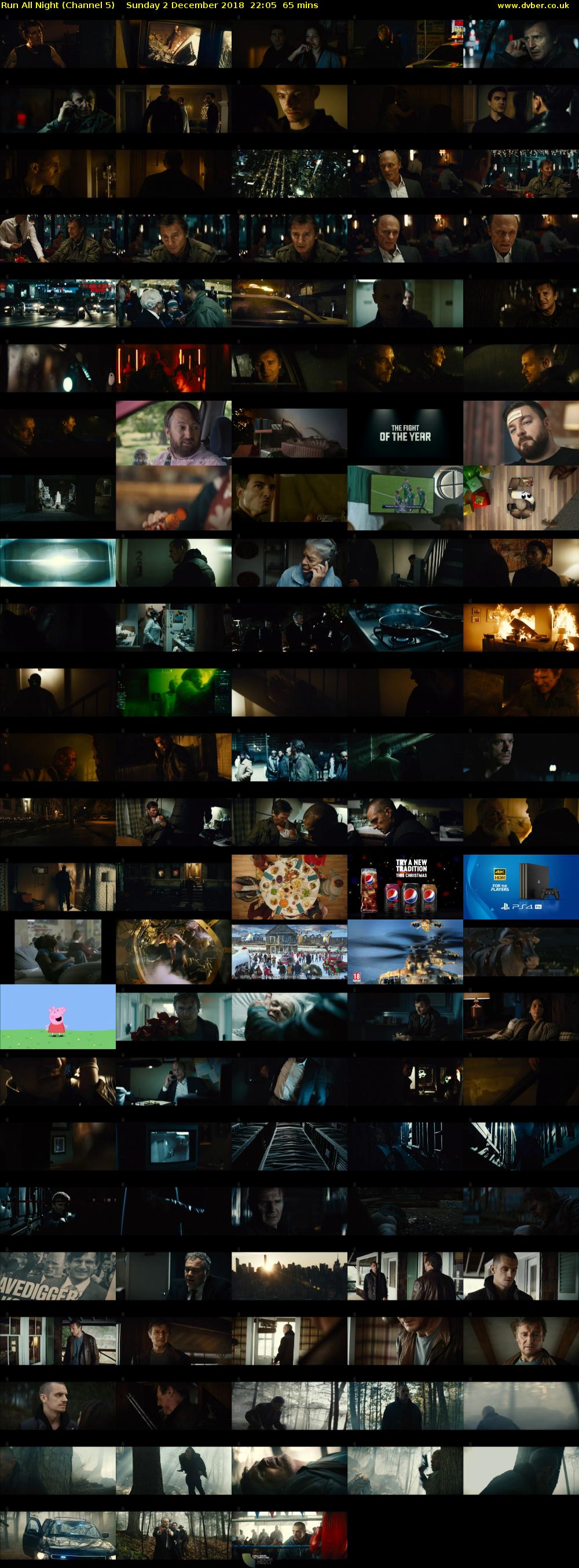 Run All Night (Channel 5) Sunday 2 December 2018 22:05 - 23:10