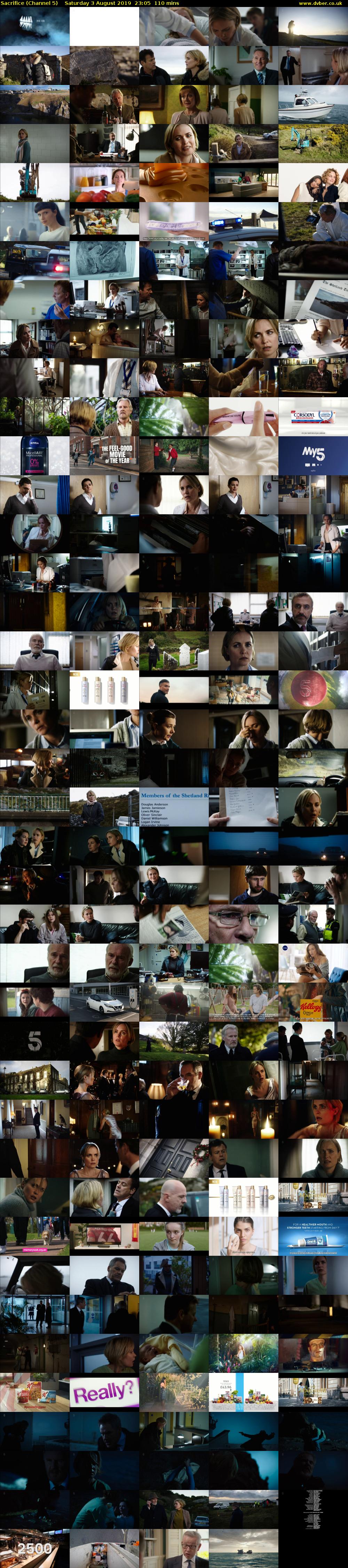 Sacrifice (Channel 5) Saturday 3 August 2019 23:05 - 00:55