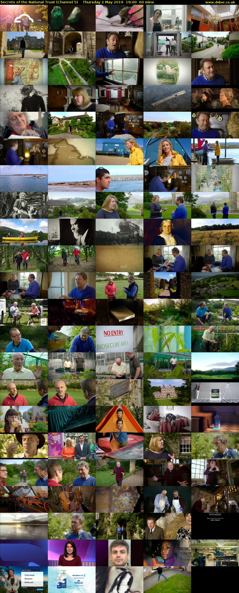 Secrets of the National Trust (Channel 5) Thursday 2 May 2019 19:00 - 20:00