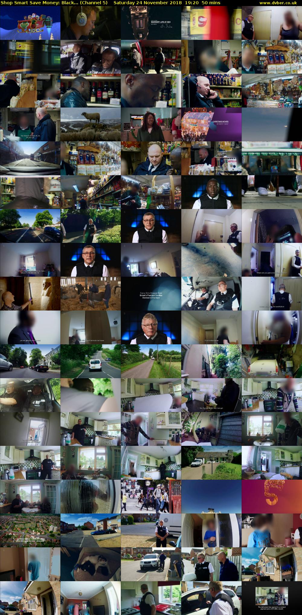 Shop Smart Save Money: Black... (Channel 5) Saturday 24 November 2018 19:20 - 20:10