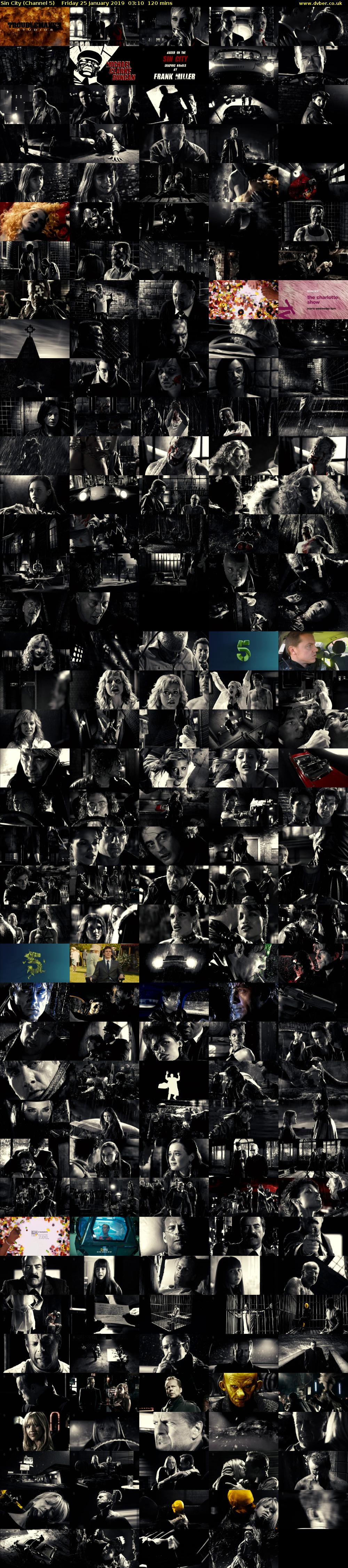 Sin City (Channel 5) Friday 25 January 2019 03:10 - 05:10