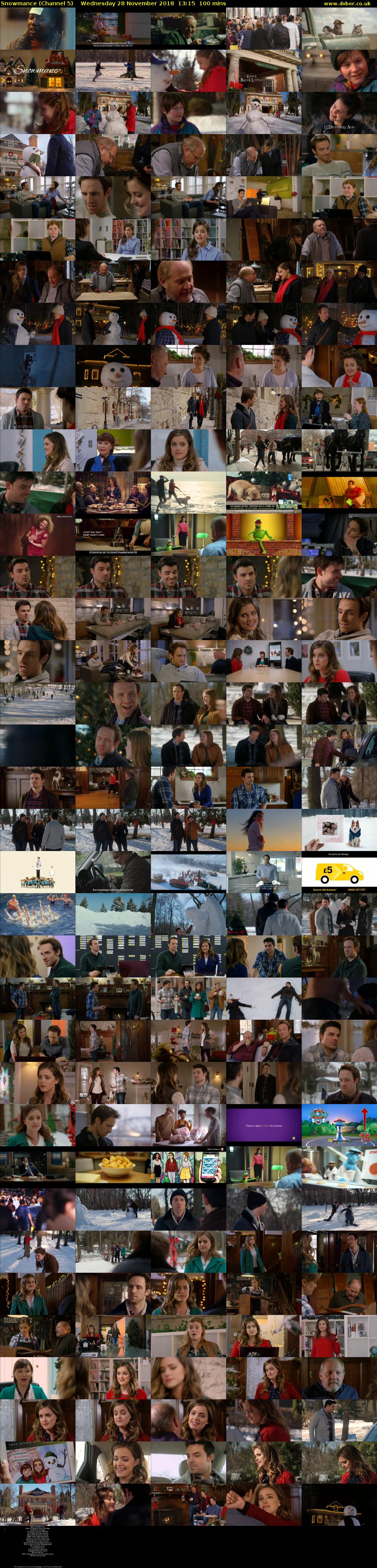 Snowmance (Channel 5) Wednesday 28 November 2018 13:15 - 14:55