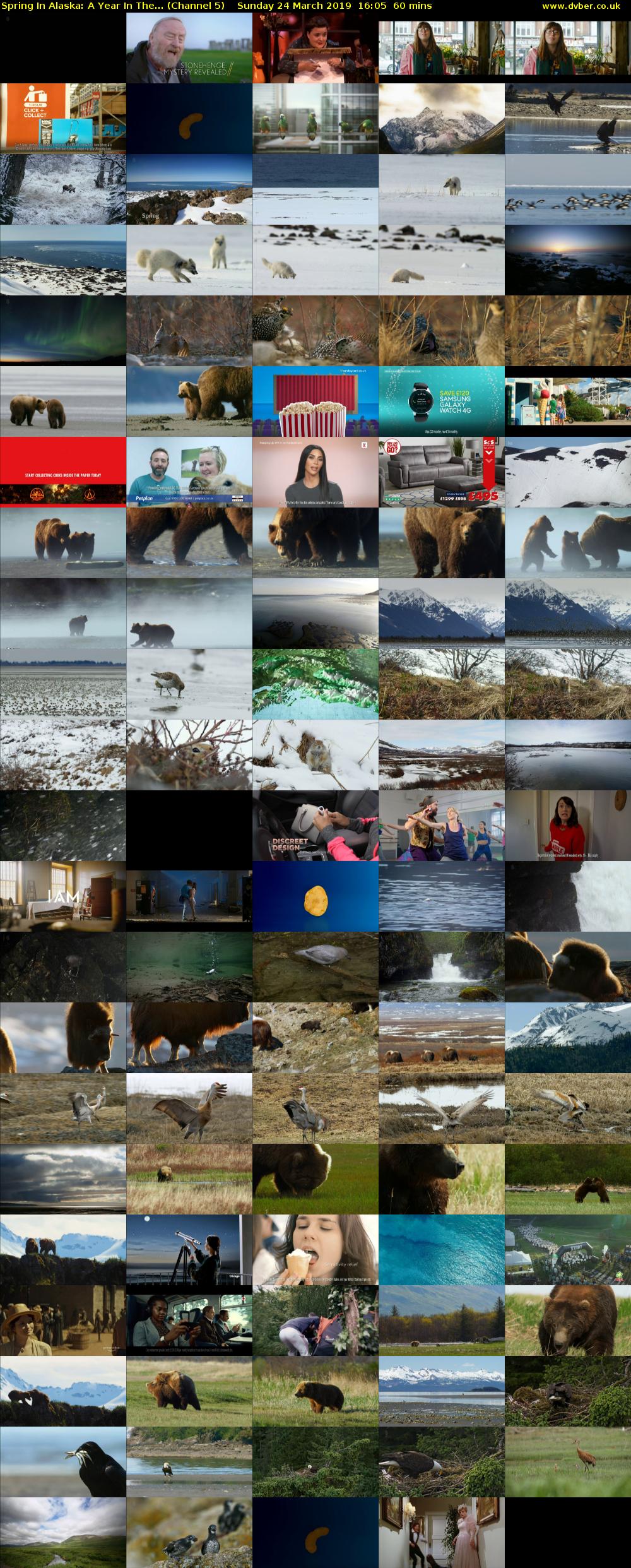 Spring In Alaska: A Year In The... (Channel 5) Sunday 24 March 2019 16:05 - 17:05