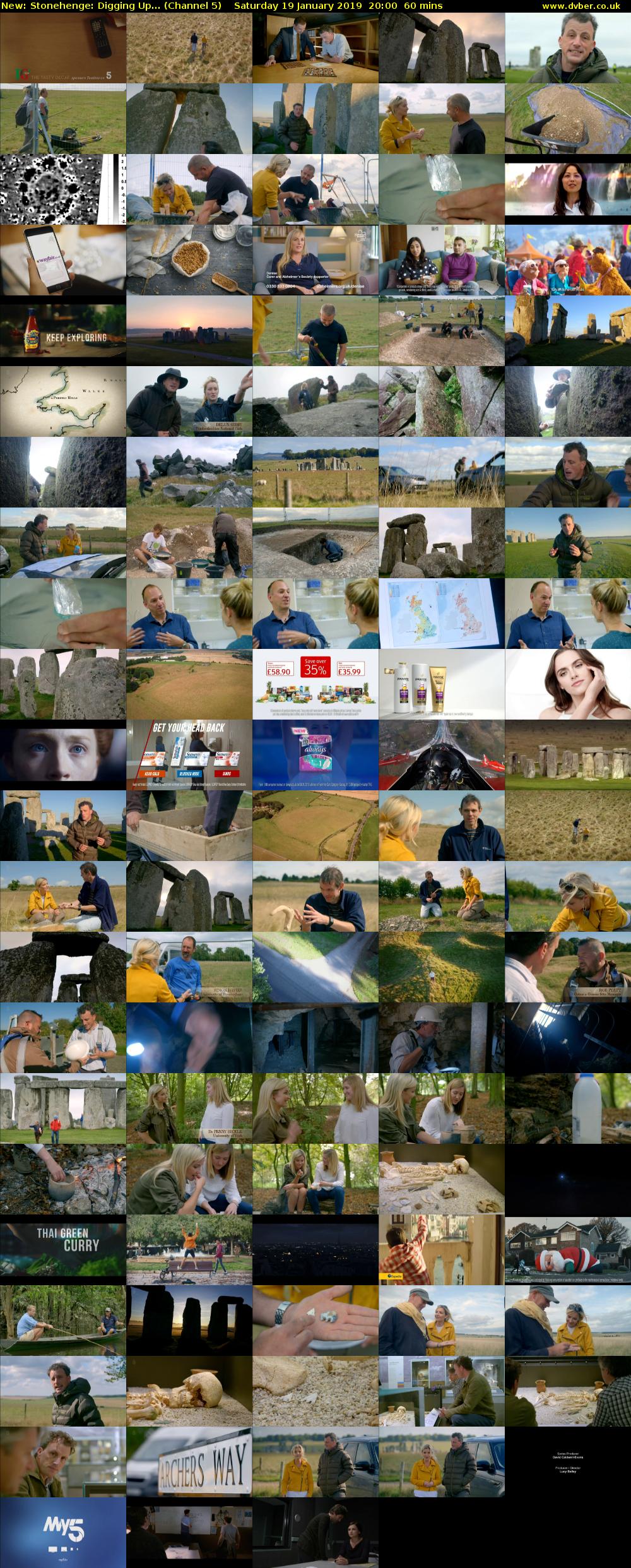 Stonehenge: Digging Up... (Channel 5) Saturday 19 January 2019 20:00 - 21:00