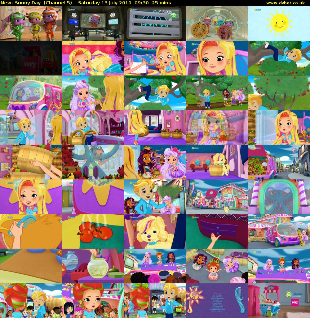 Sunny Day (Channel 5) Saturday 13 July 2019 09:30 - 09:55