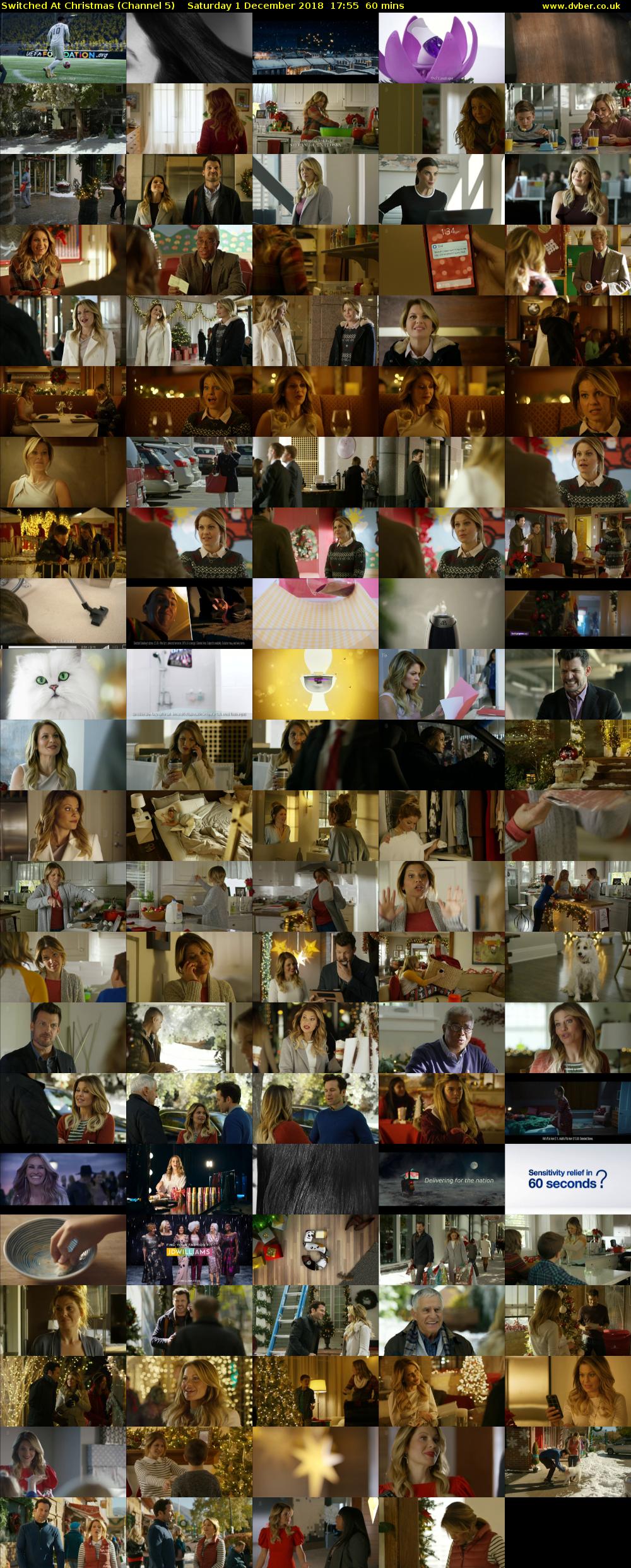 Switched At Christmas (Channel 5) Saturday 1 December 2018 17:55 - 18:55