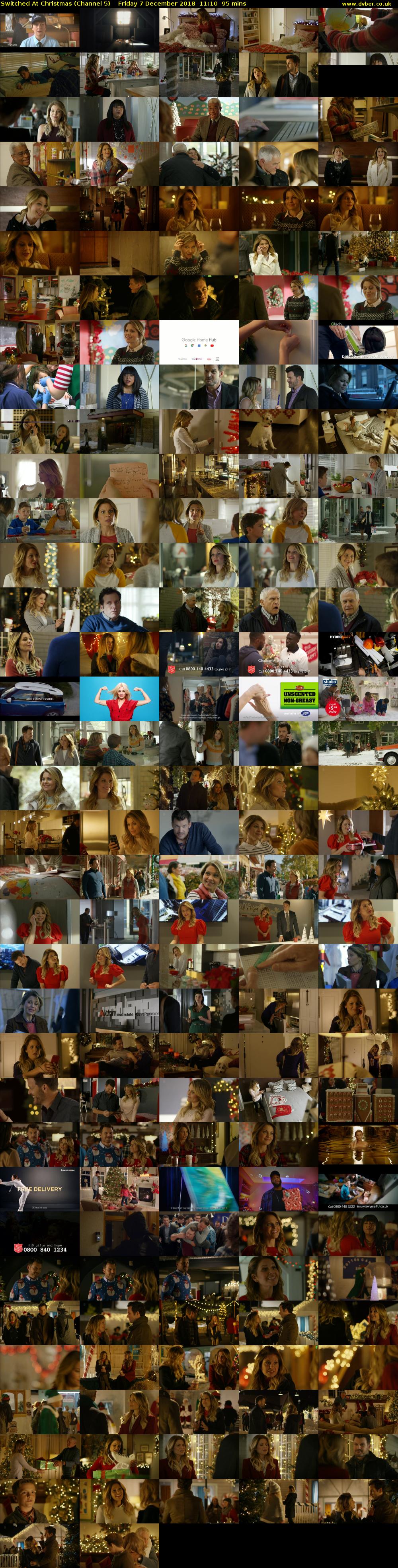 Switched At Christmas (Channel 5) Friday 7 December 2018 11:10 - 12:45