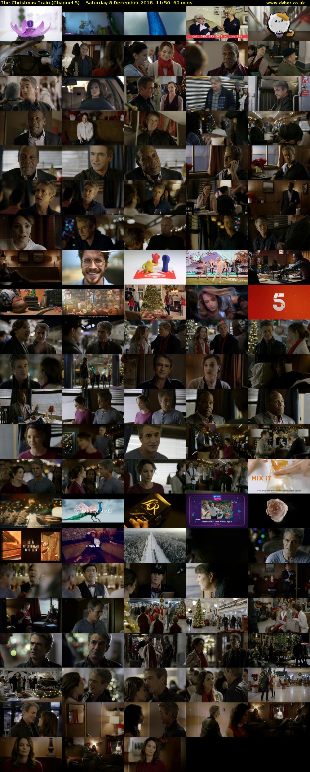 The Christmas Train (Channel 5) Saturday 8 December 2018 11:50 - 12:50