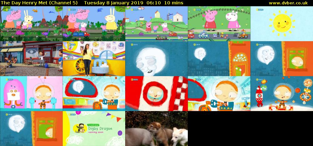 The Day Henry Met (Channel 5) Tuesday 8 January 2019 06:10 - 06:20