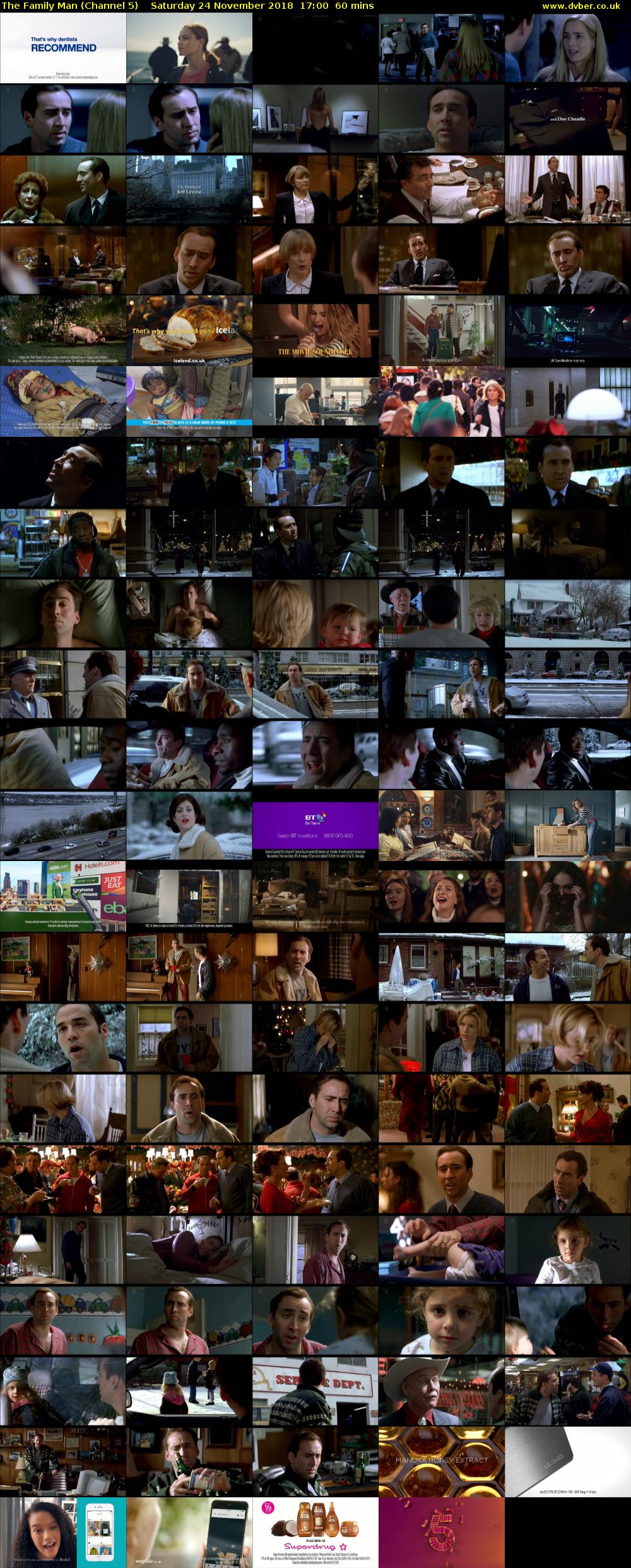 The Family Man (Channel 5) Saturday 24 November 2018 17:00 - 18:00