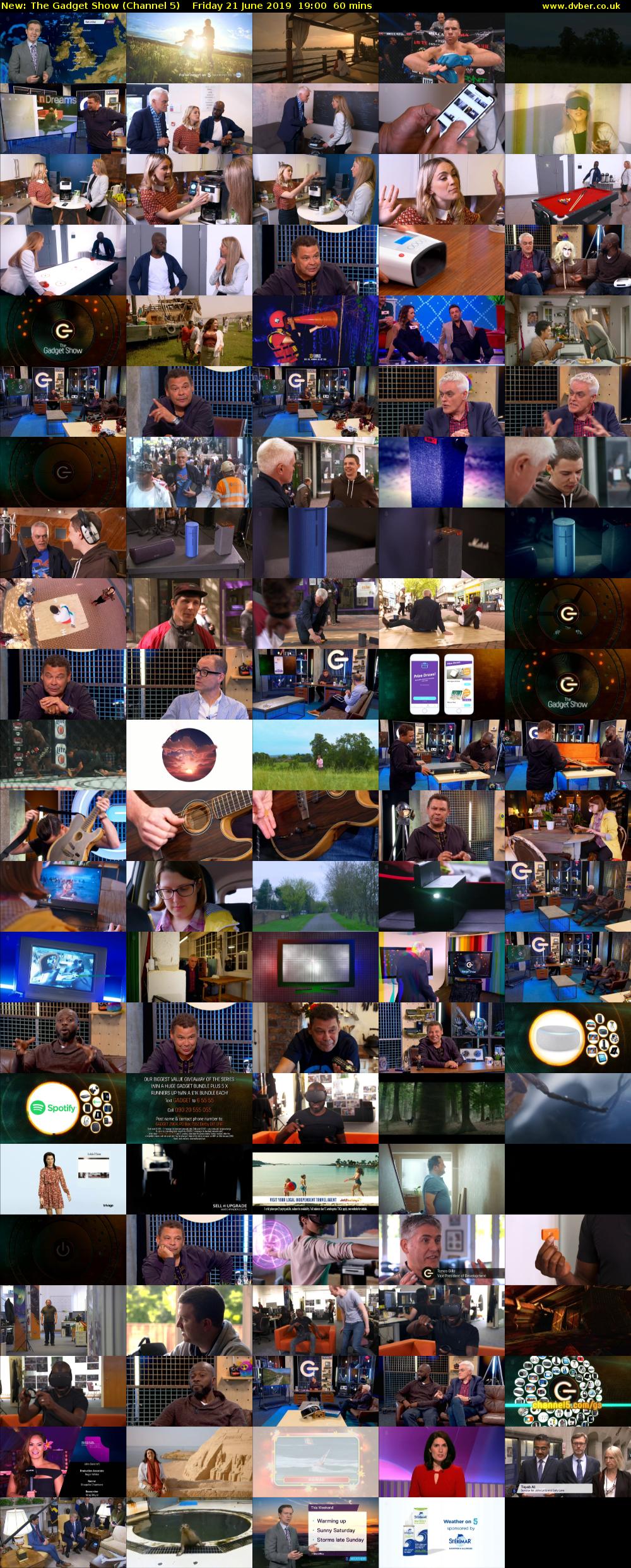 The Gadget Show (Channel 5) Friday 21 June 2019 19:00 - 20:00