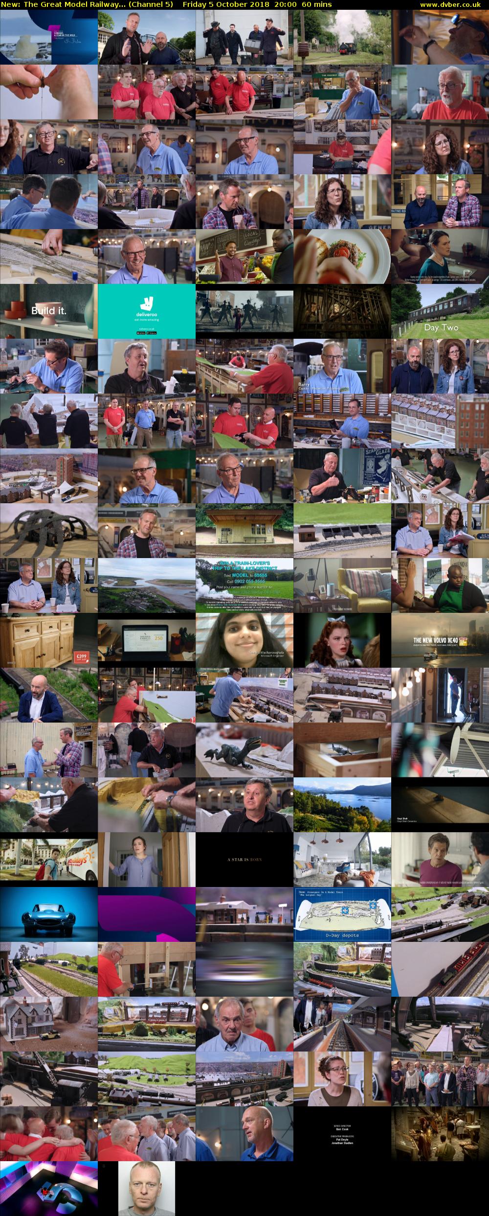 The Great Model Railway... (Channel 5) Friday 5 October 2018 20:00 - 21:00