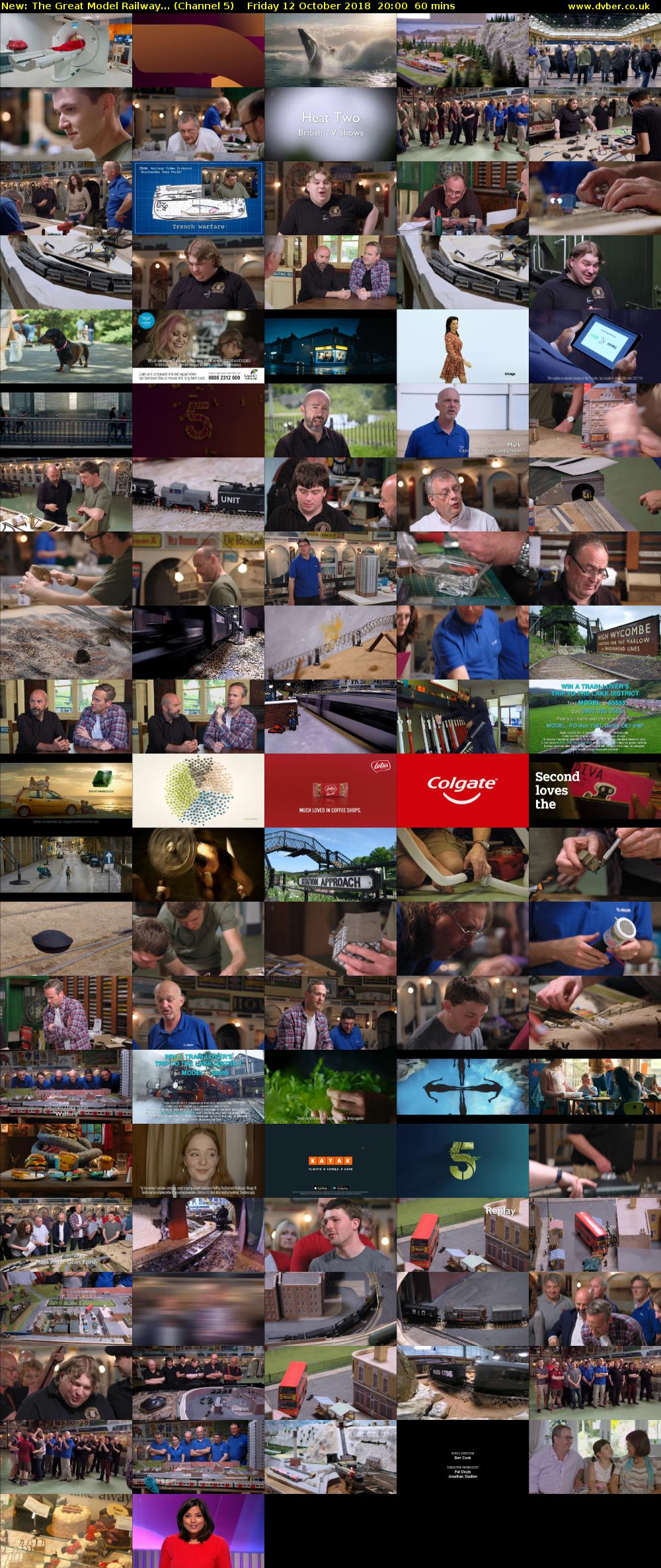 The Great Model Railway... (Channel 5) Friday 12 October 2018 20:00 - 21:00