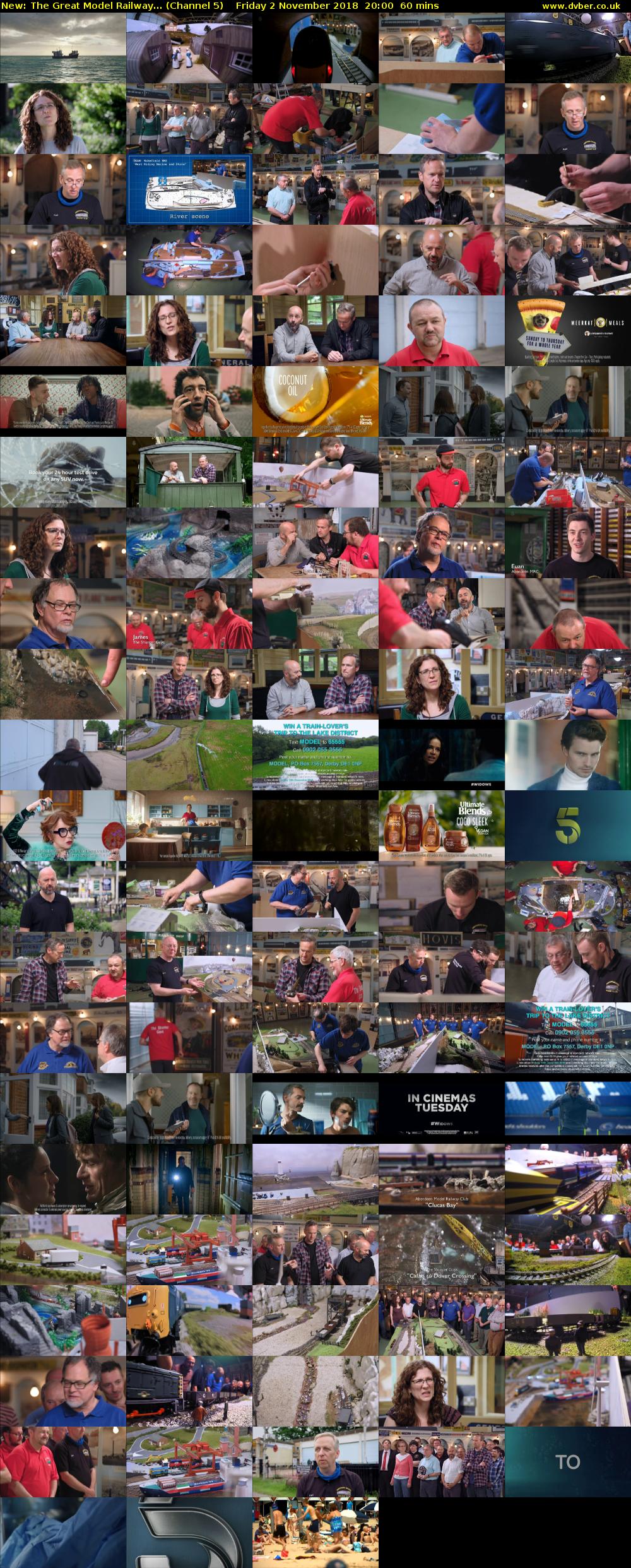 The Great Model Railway... (Channel 5) Friday 2 November 2018 20:00 - 21:00