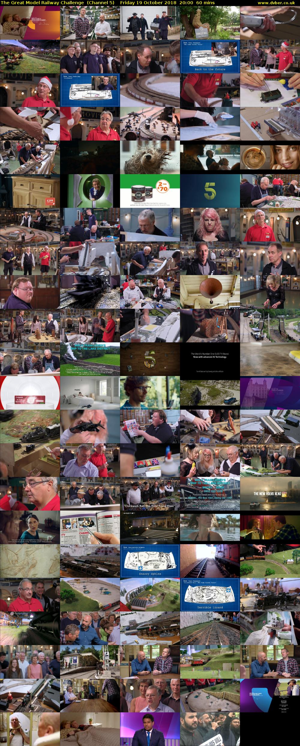 The Great Model Railway Challenge  (Channel 5) Friday 19 October 2018 20:00 - 21:00