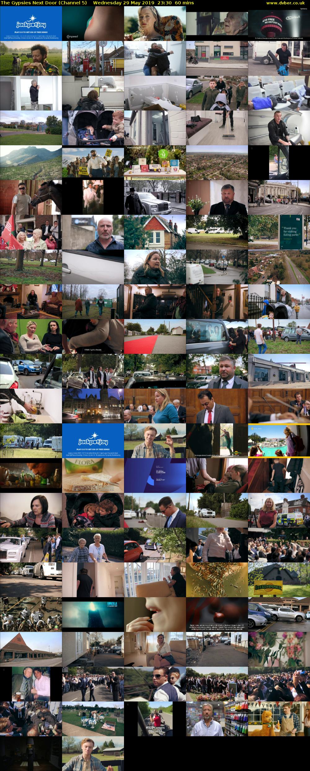 The Gypsies Next Door (Channel 5) Wednesday 29 May 2019 23:30 - 00:30