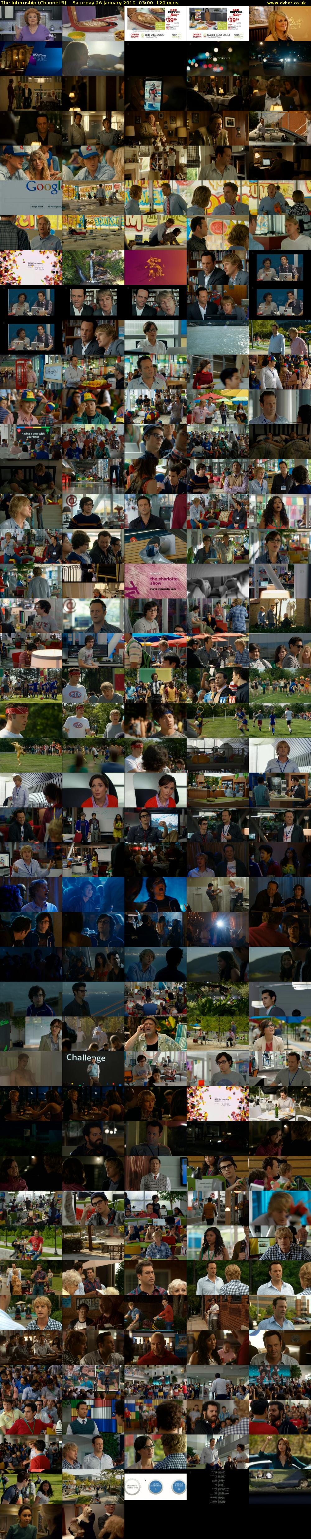 The Internship (Channel 5) Saturday 26 January 2019 03:00 - 05:00