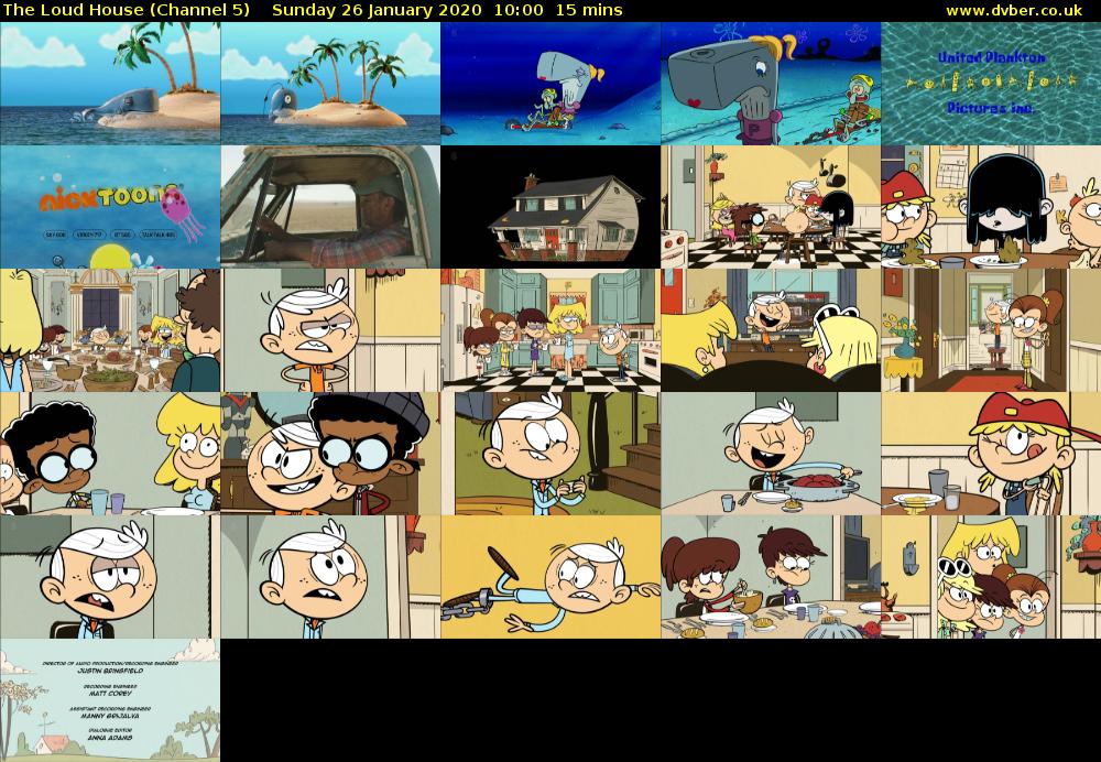 The Loud House (Channel 5) Sunday 26 January 2020 10:00 - 10:15