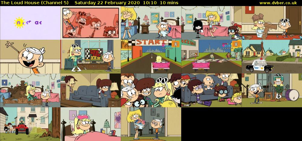 The Loud House (Channel 5) Saturday 22 February 2020 10:10 - 10:20