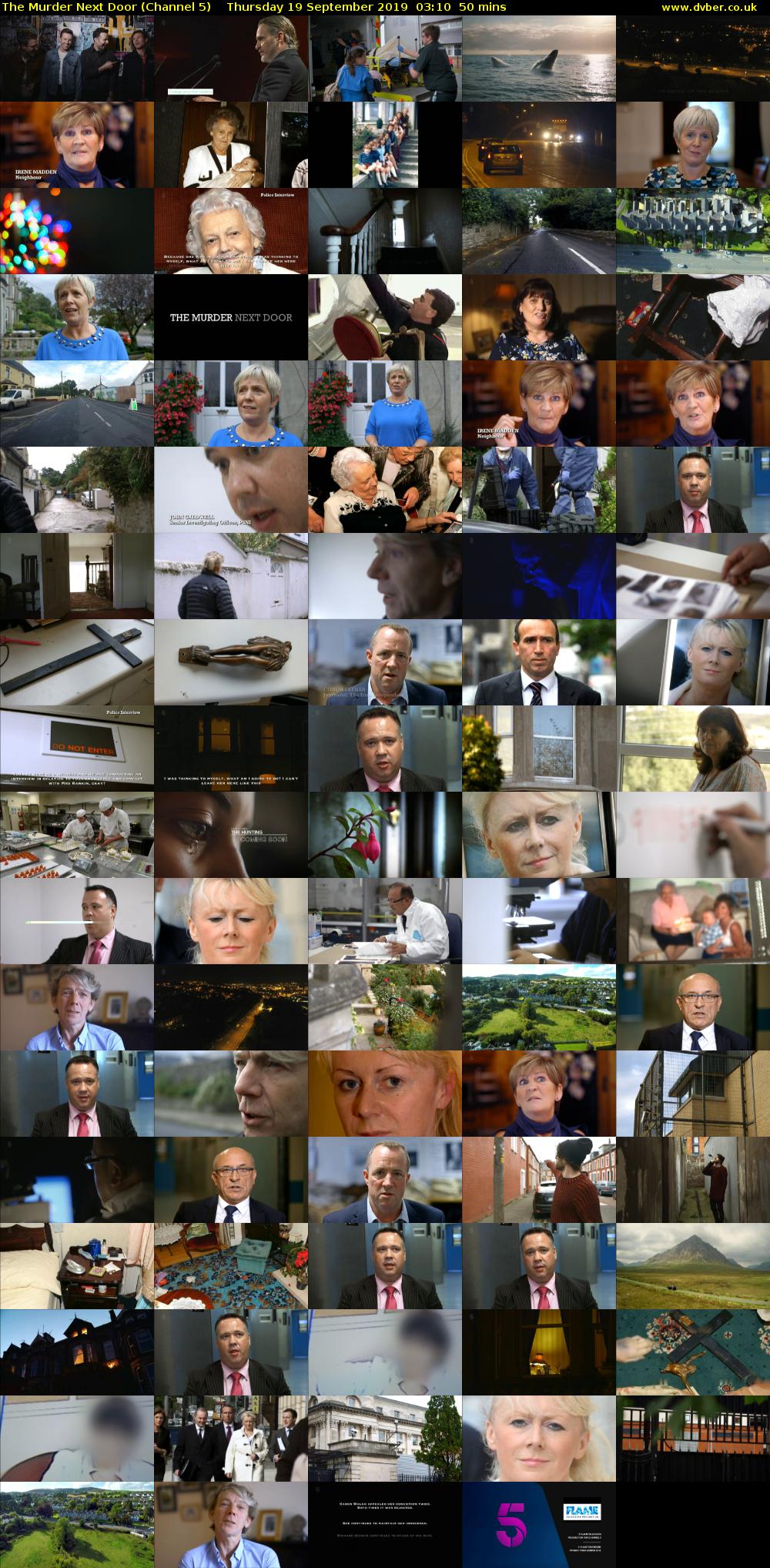 The Murder Next Door (Channel 5) Thursday 19 September 2019 03:10 - 04:00