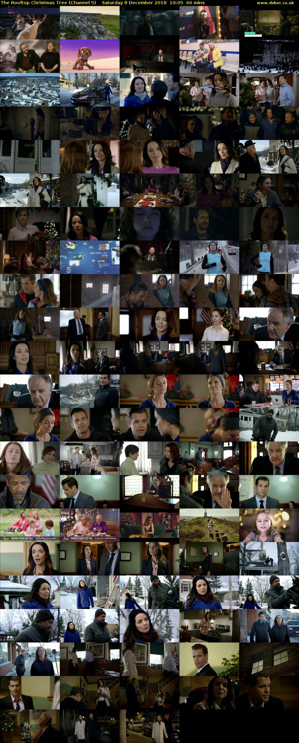 The Rooftop Christmas Tree (Channel 5) Saturday 8 December 2018 10:05 - 11:05