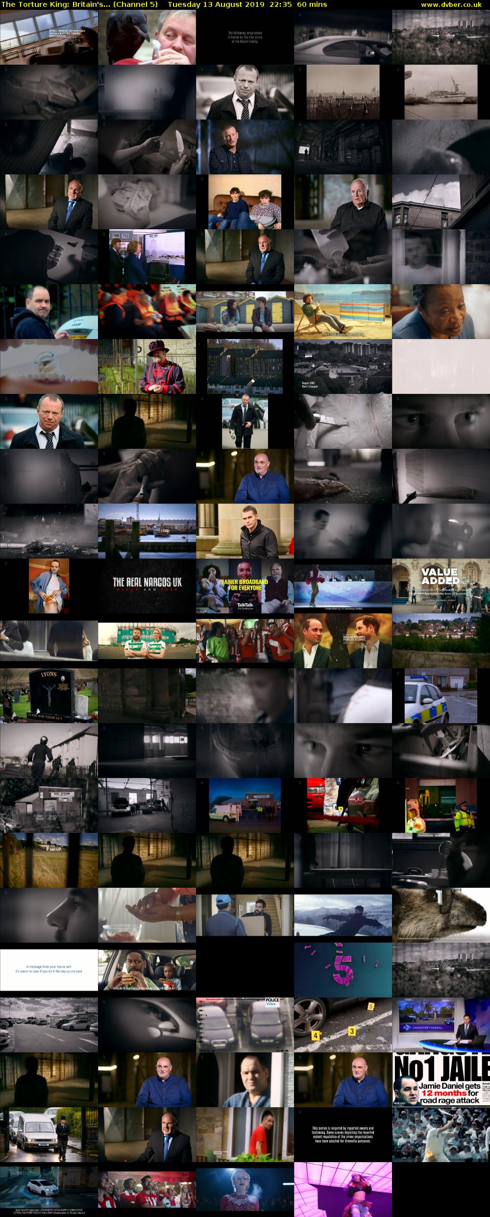 The Torture King: Britain's... (Channel 5) Tuesday 13 August 2019 22:35 - 23:35