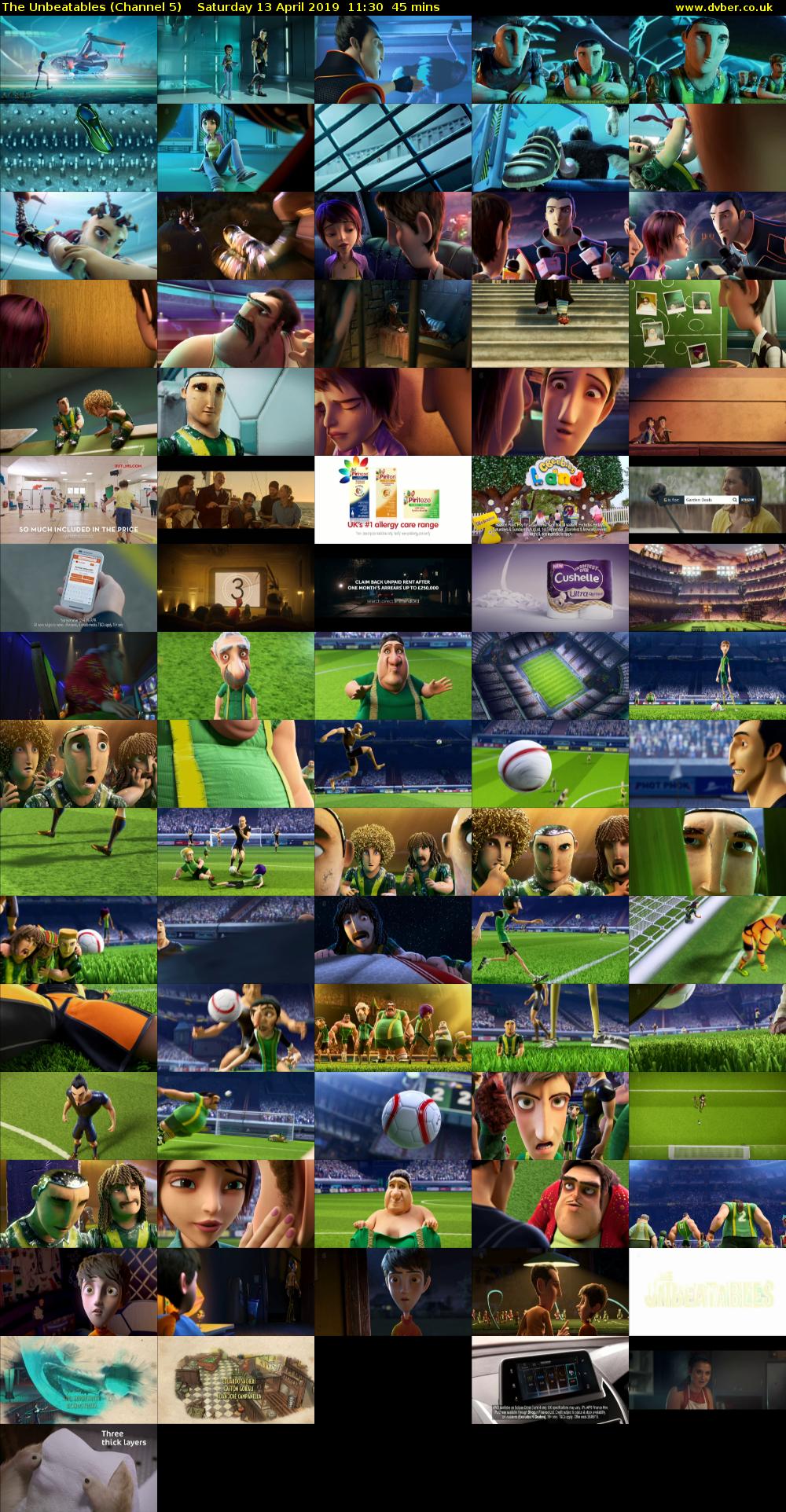 The Unbeatables (Channel 5) Saturday 13 April 2019 11:30 - 12:15