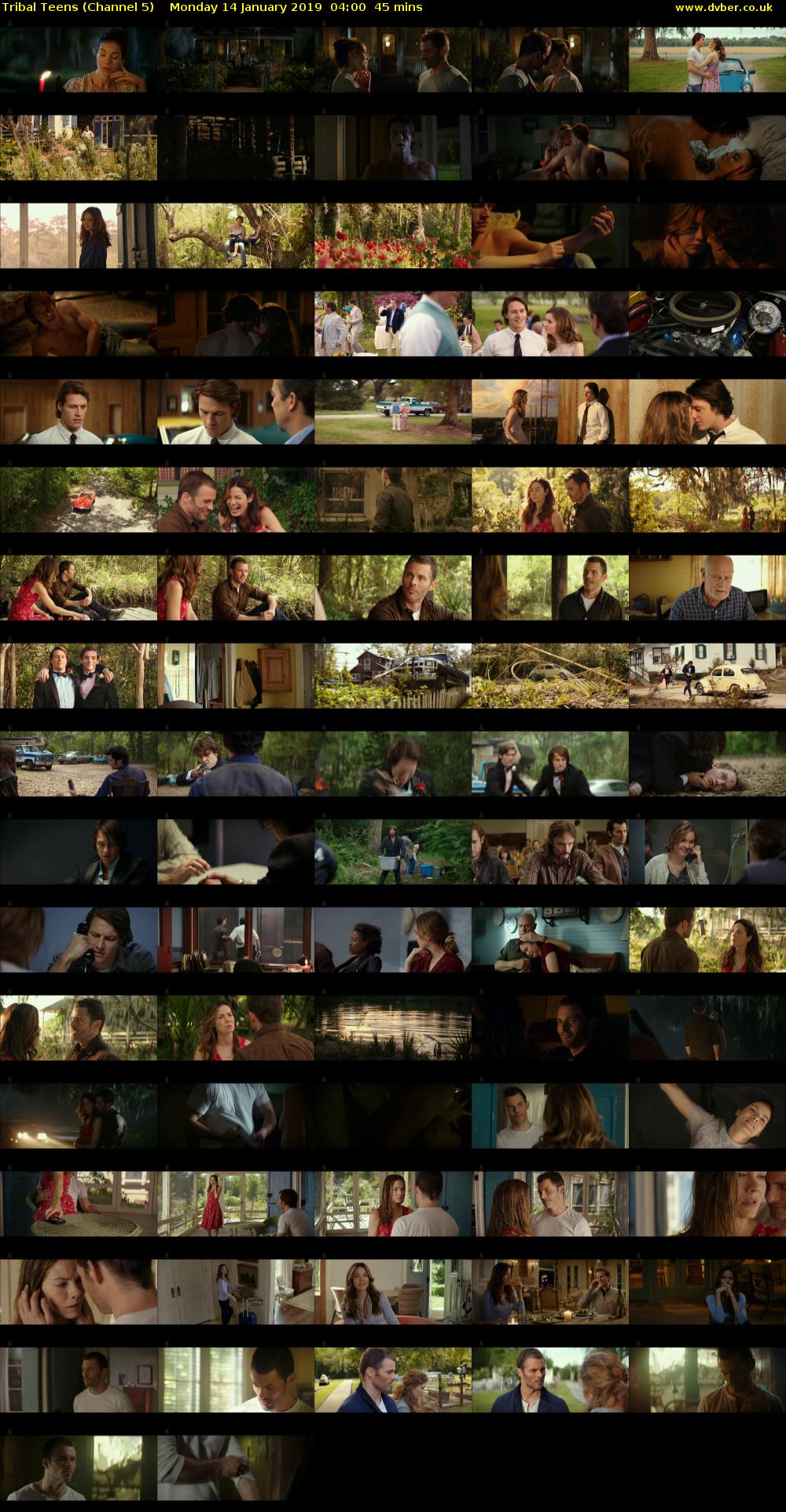 Tribal Teens (Channel 5) Monday 14 January 2019 04:00 - 04:45