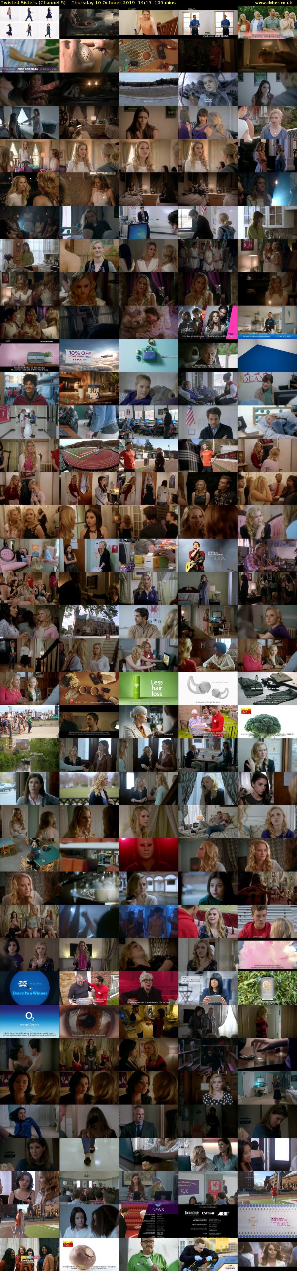 Twisted Sisters (Channel 5) Thursday 10 October 2019 14:15 - 16:00