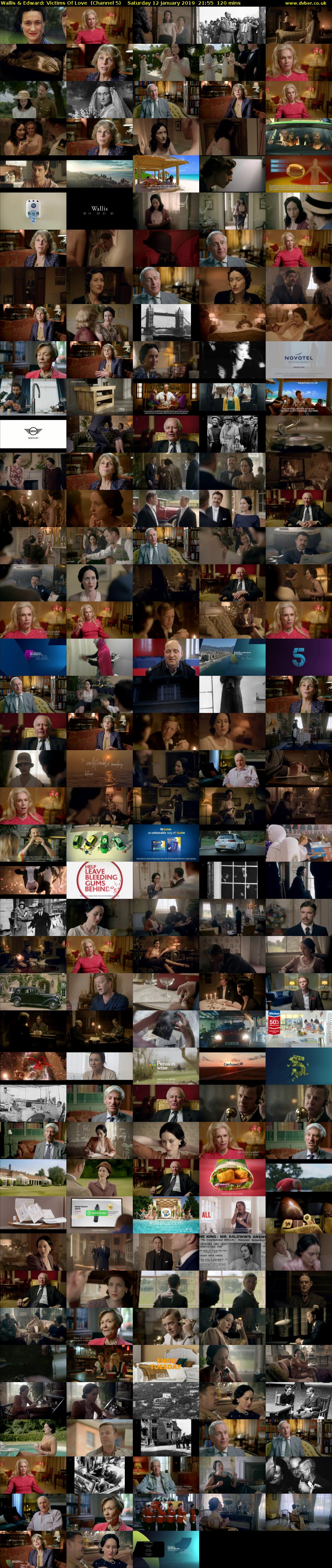 Wallis & Edward: Victims Of Love  (Channel 5) Saturday 12 January 2019 21:55 - 23:55