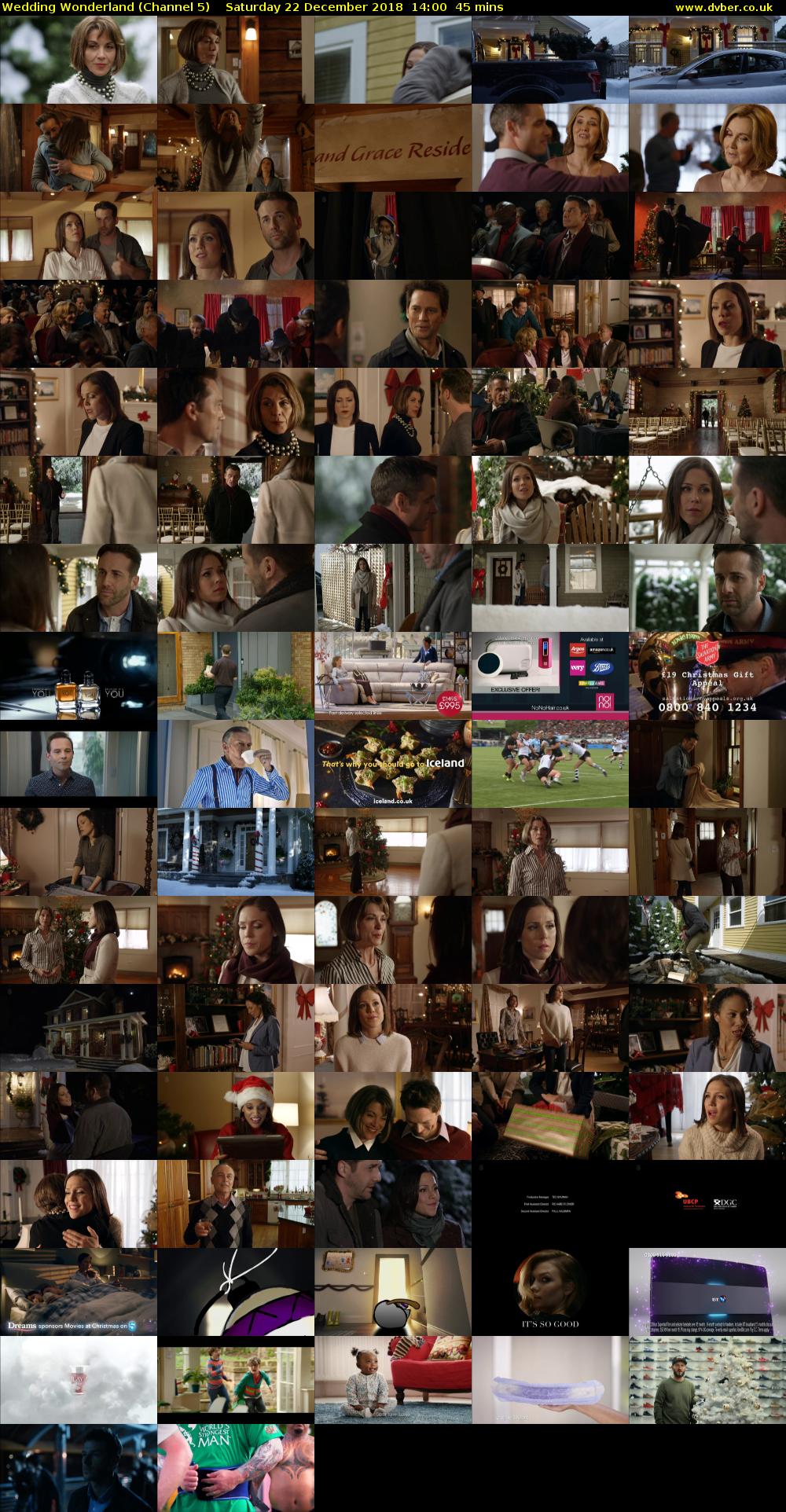 Wedding Wonderland (Channel 5) Saturday 22 December 2018 14:00 - 14:45