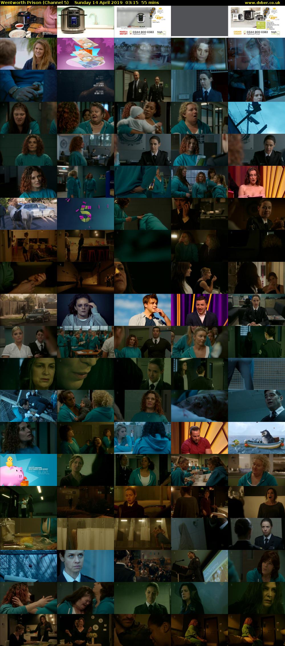 Wentworth Prison (Channel 5) Sunday 14 April 2019 03:15 - 04:10