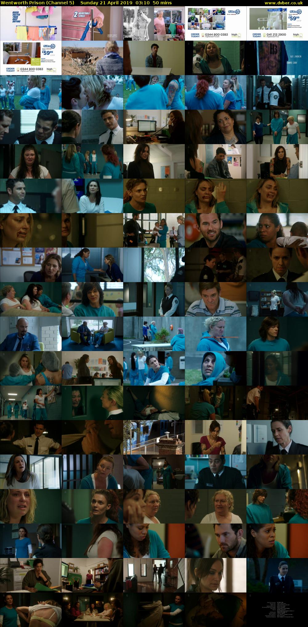 Wentworth Prison (Channel 5) Sunday 21 April 2019 03:10 - 04:00