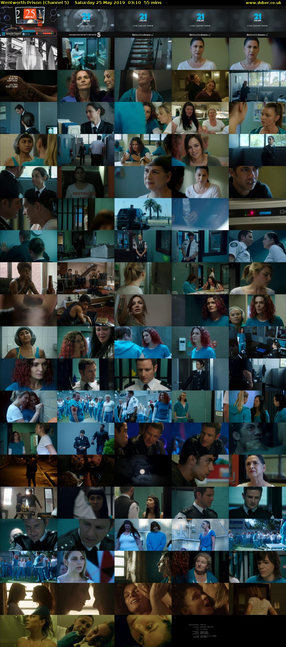Wentworth Prison (Channel 5) Saturday 25 May 2019 03:10 - 04:05