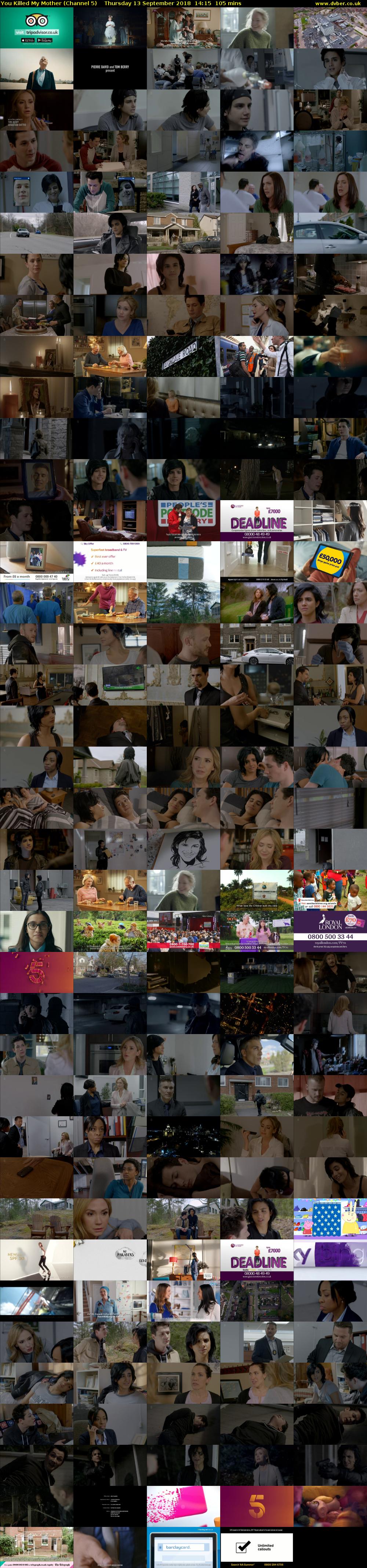 You Killed My Mother (Channel 5) Thursday 13 September 2018 14:15 - 16:00