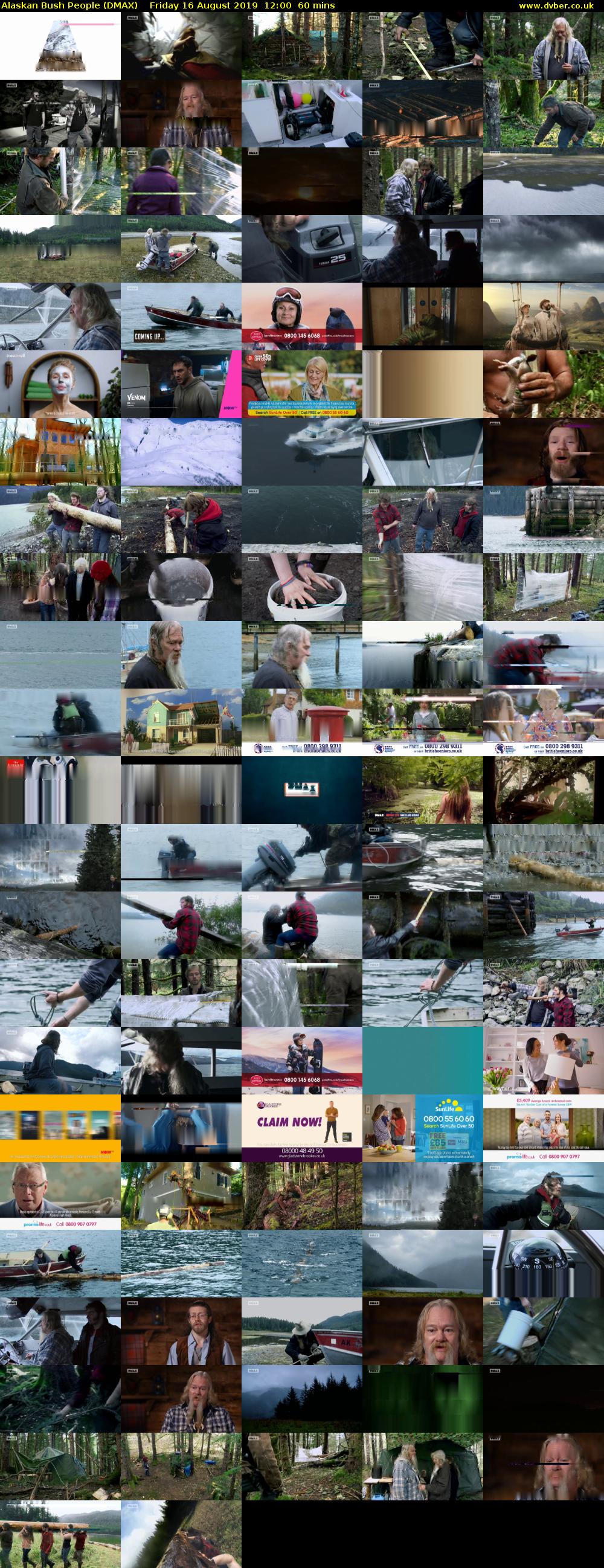 Alaskan Bush People (DMAX) Friday 16 August 2019 12:00 - 13:00