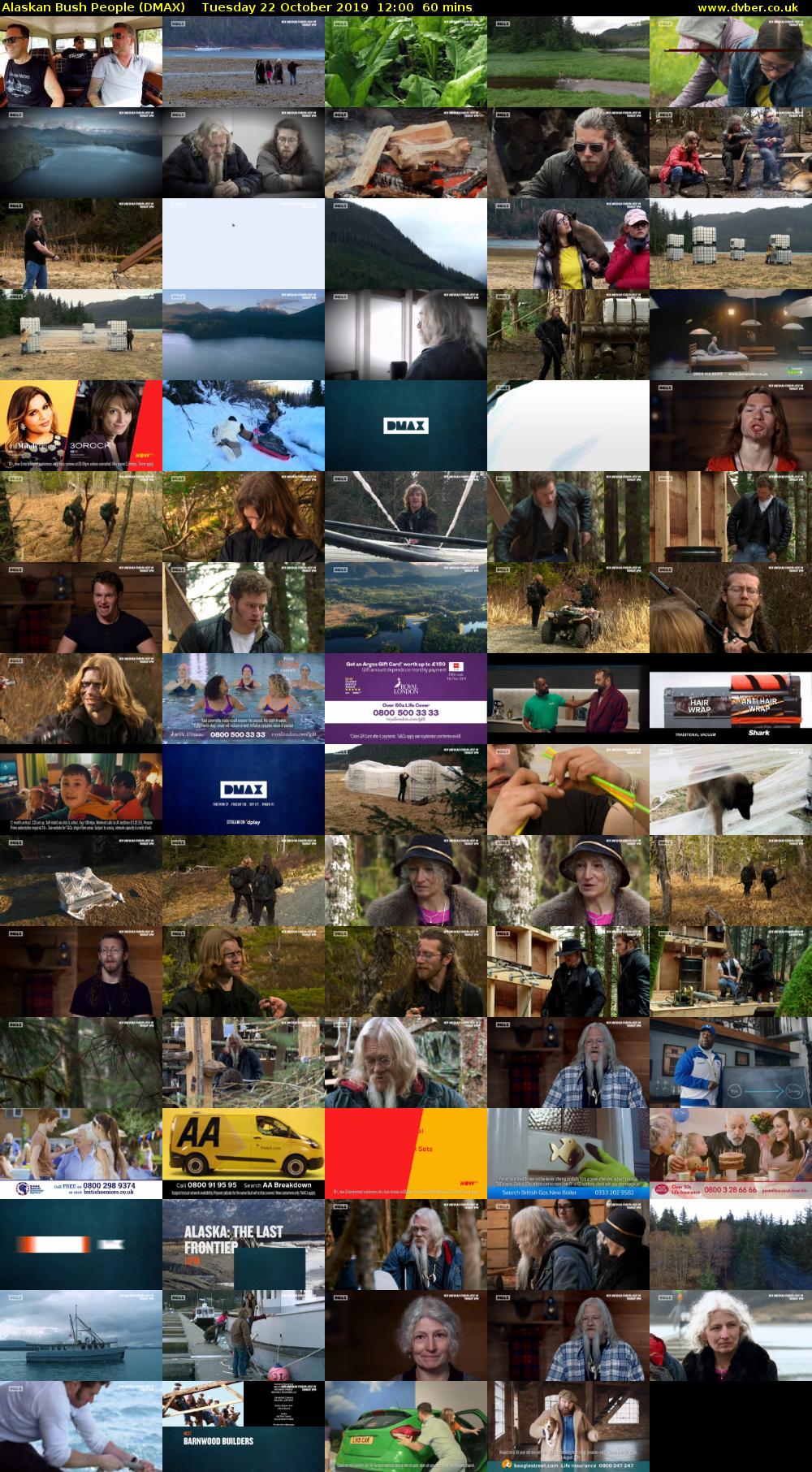 Alaskan Bush People (DMAX) Tuesday 22 October 2019 12:00 - 13:00