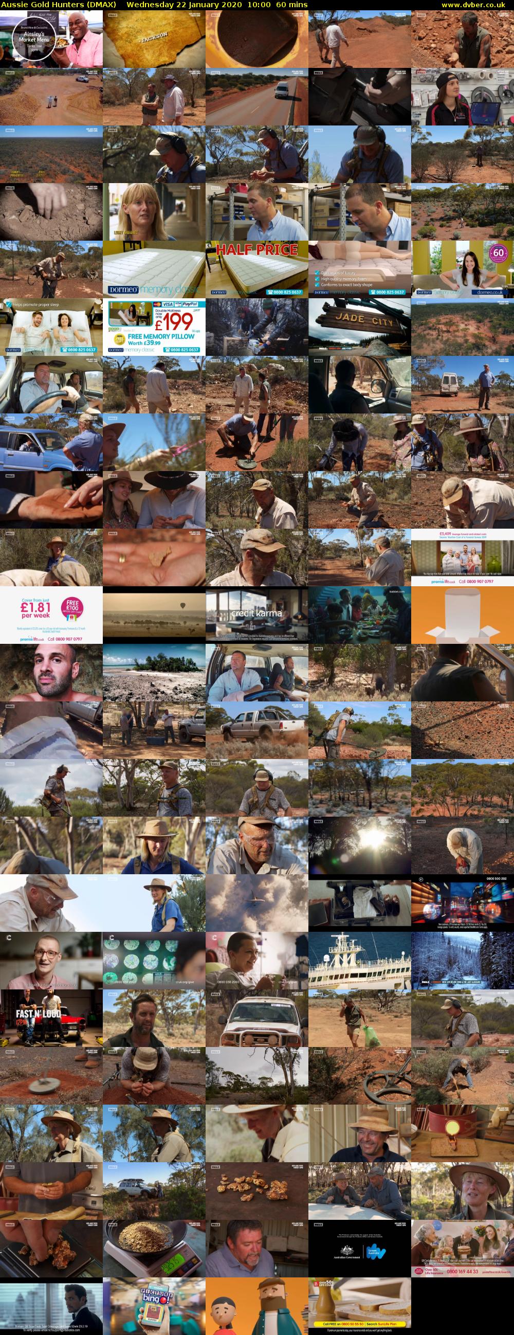 Aussie Gold Hunters (DMAX) Wednesday 22 January 2020 10:00 - 11:00