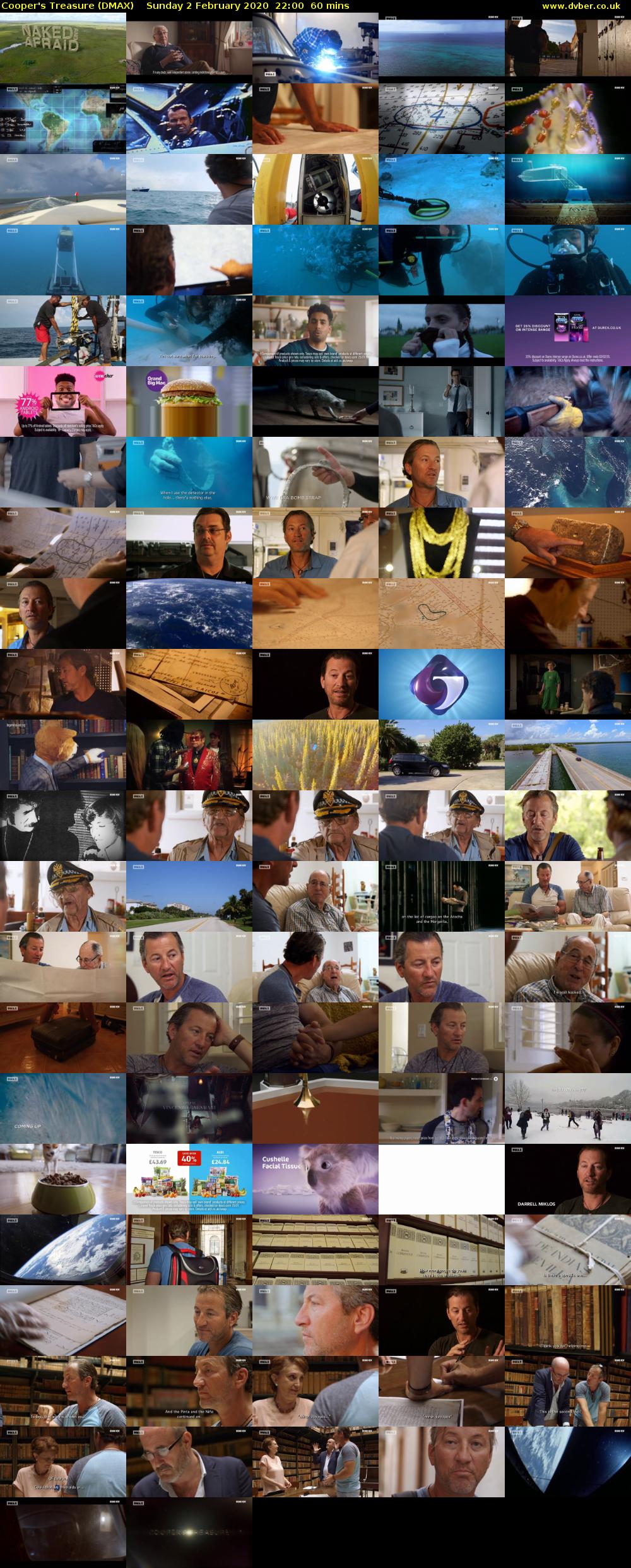 Cooper's Treasure (DMAX) Sunday 2 February 2020 22:00 - 23:00