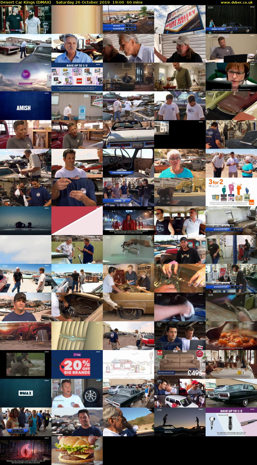 Desert Car Kings (DMAX) Saturday 26 October 2019 19:00 - 20:00